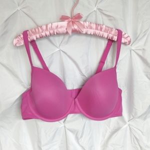 Cacique hot pink padded bra 2-way back 40D
